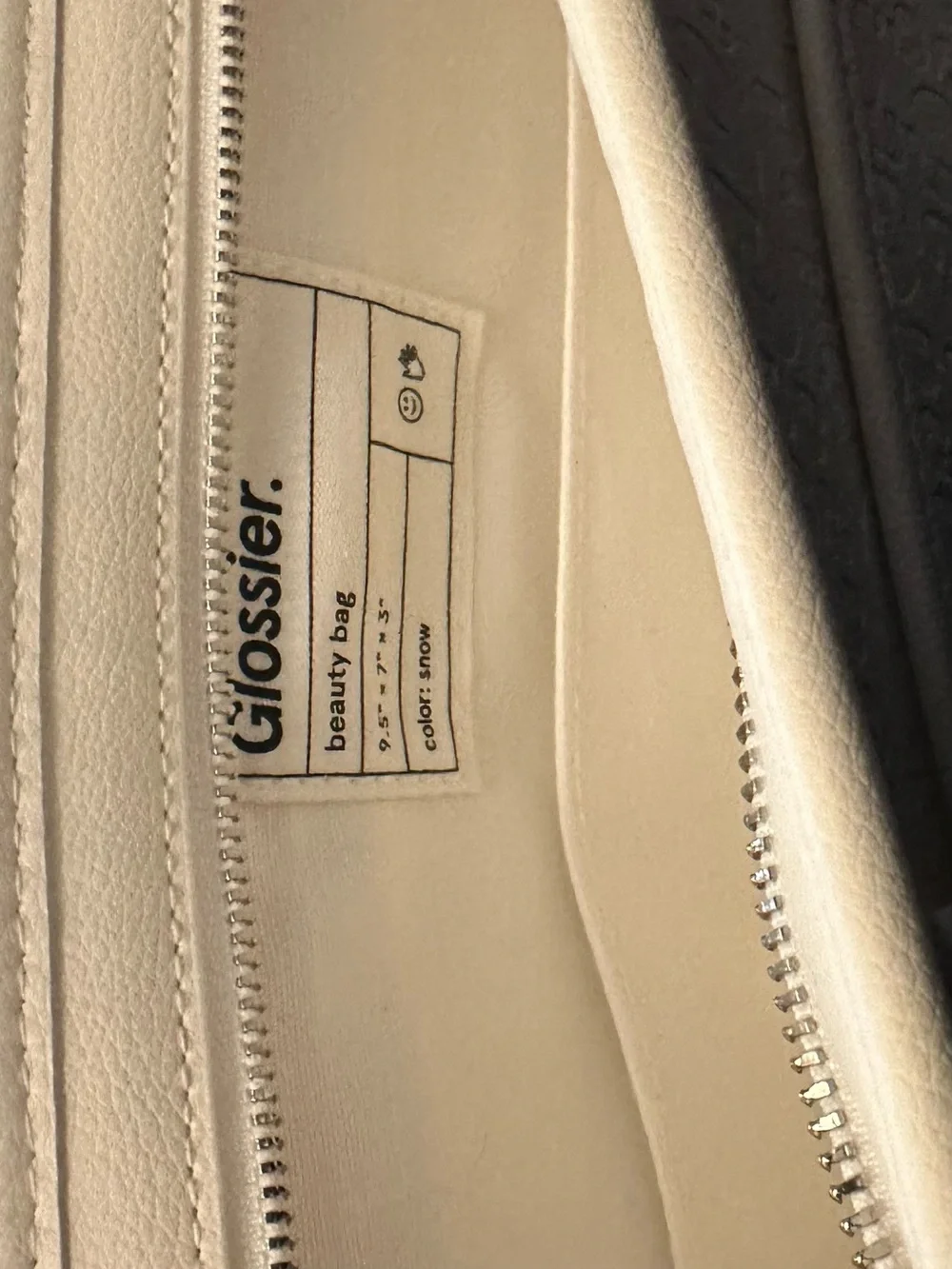 Glossier Limited White Edition 2023 Holiday The Beauty Bag RARE